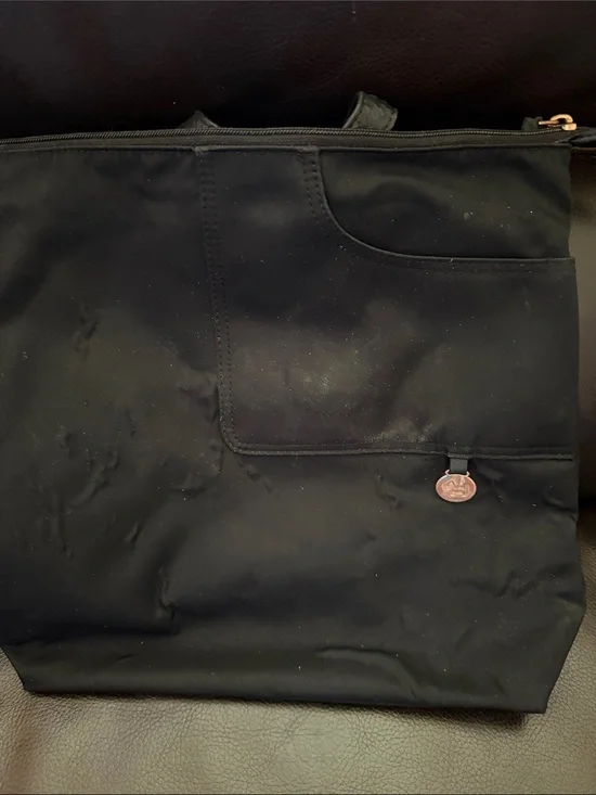 Radley London Black Backpack Bag - Classic Nylon Carryall