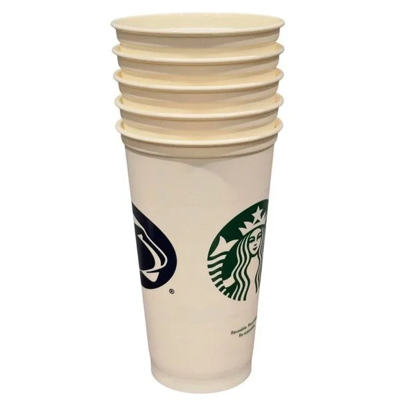 Starbucks Penn State Nittany Lions Reusable Plastic Tall Cup‎ Lot Of 5