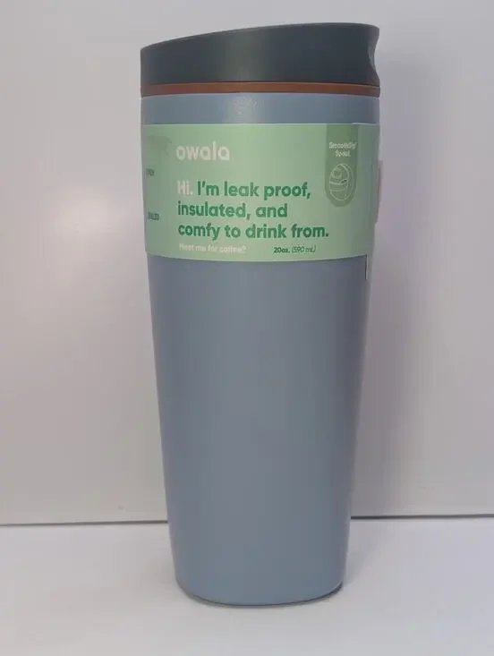 Owala SmoothSip 20 oz Insulated Stainless SteelTravel Coffee Mug Tumbler NWT