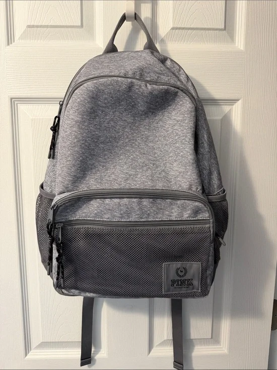 PINK Victoria's Secret Heather Gray Everyday Backpack
