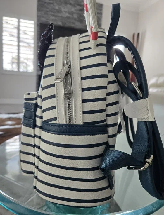 Disney Parks Exclusive Mickey Yacht Club Resort Loungefly Backpack NWT