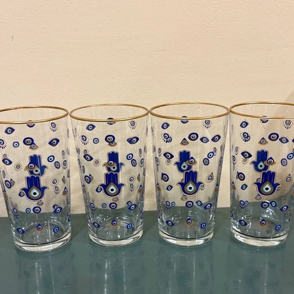 Set of four Rakle Refined Glasses from Anthropologie