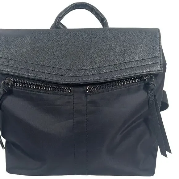 Botkier New York Women's Trigger Black Adjustable Strap Mini Backpack Bag Purse