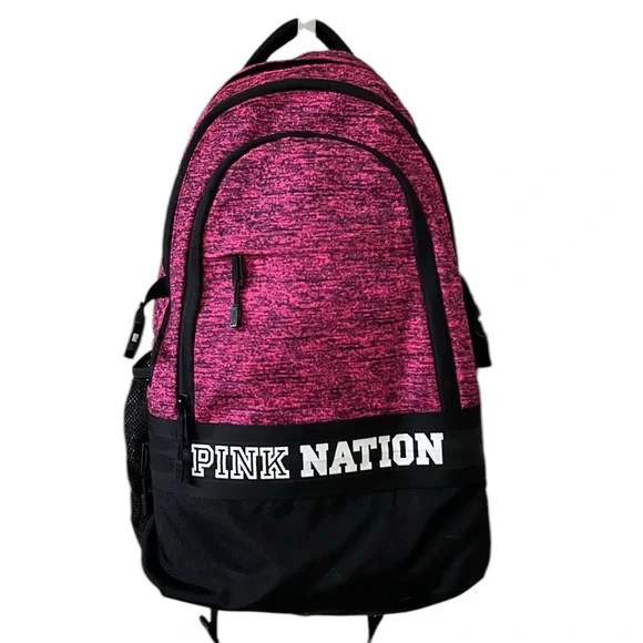 Victoria's Secret PINK Collegiate Backpack Bookbag PINK NATION Limited Edition
