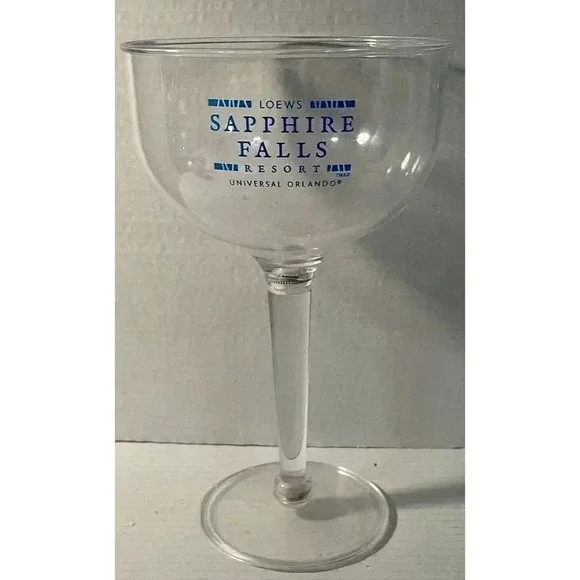 Daiquiri Cup Lowes Sapphire Falls Universal Orlando Pool Bar 10 3/8”H x 6 1/4”W‎
