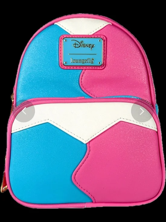 Loungefly Make It Pink Make It Blue Mini Backpack With Coin Purse