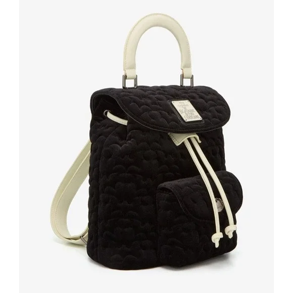NEW Loungefly Disney Nightmare Before Christmas Quilted‎ Embossed Backpack