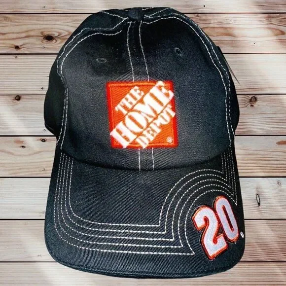 Tony Stewart #20 Home Depot Racing 2008 Chase Authentics‎ Pit Strap Back Hat