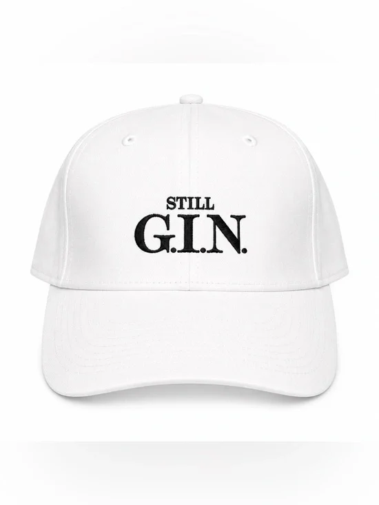 Still‎ G.I.N. Snoop Dogg & Dre Nashville Embroidered Baseball Cap - White
