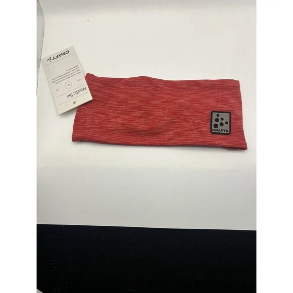 Craft Nordic Ski‎ Microfleece Shaped Headband Rose Melange One Size Winter Sport