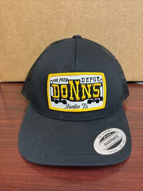 Donn’s Depot Trucker Hat Cap Austin Texas Honky Tonk Bar Mesh SnapBack