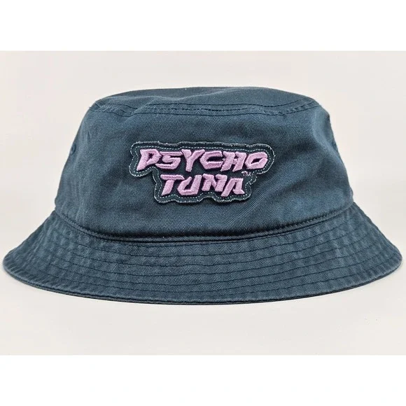 Psycho Tuna Teal Bucket Hat One‎ Size Cotton Patch Logo New