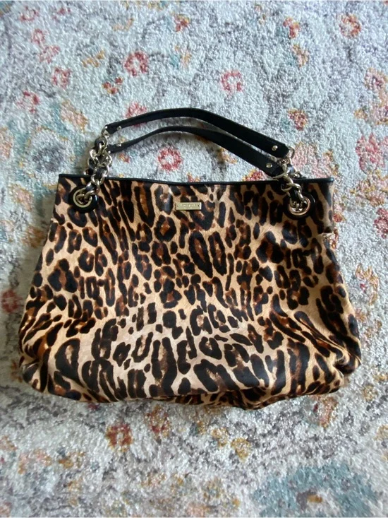 Kate Spade New York Streetcar Darya Leopard Print Calfhair tote bag