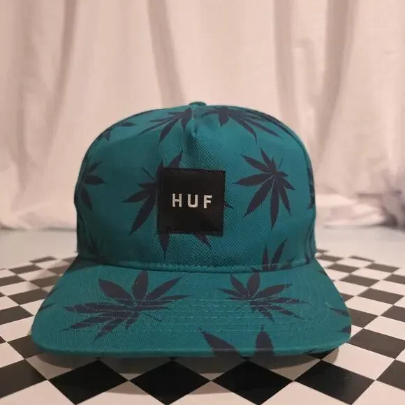 Huf plantlife custom hat teal‎