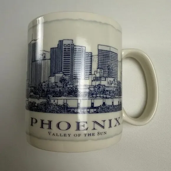 Starbucks City of Phoenix Architecture Series 18oz Coffee Mug 2007 Edition