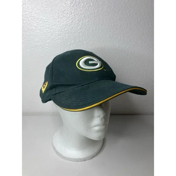 Green Bay Packers Hat Hook & Loop Closure Cap‎ Embroidered Cheese CITGO Promo