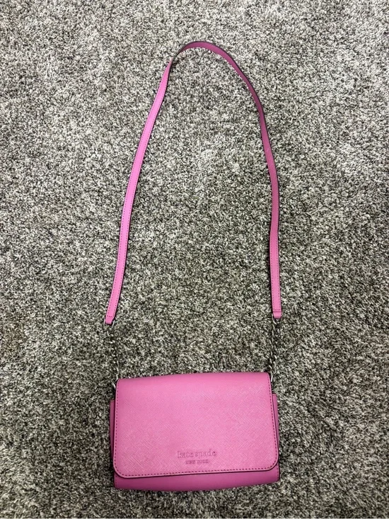 Kate Spade Cameron Small Flap Crossbody Bright Peony