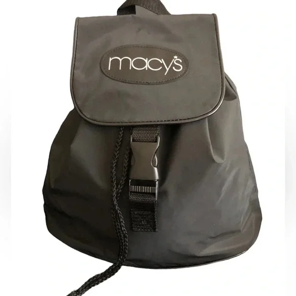 Brand New Black Macy's Backpack