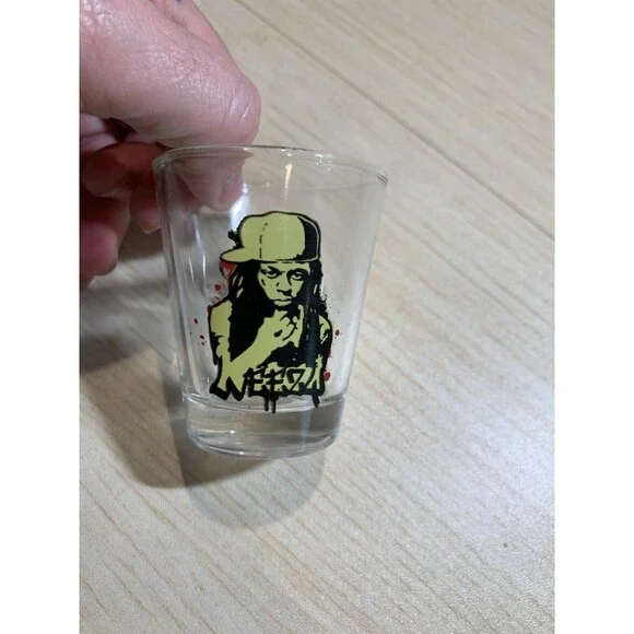 Lil Wayne Young Money Merchandising 2010 Shot Glass