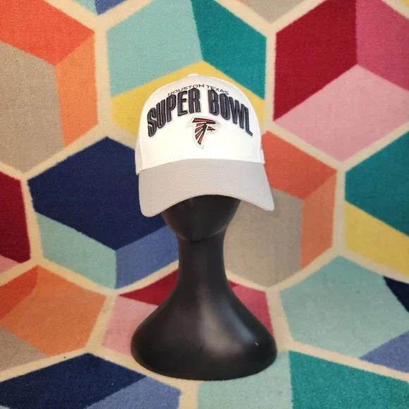 New Era Atlanta Falcons Super Bowl LI Houston Texas 9FORTY Adjustable‎ Hat White