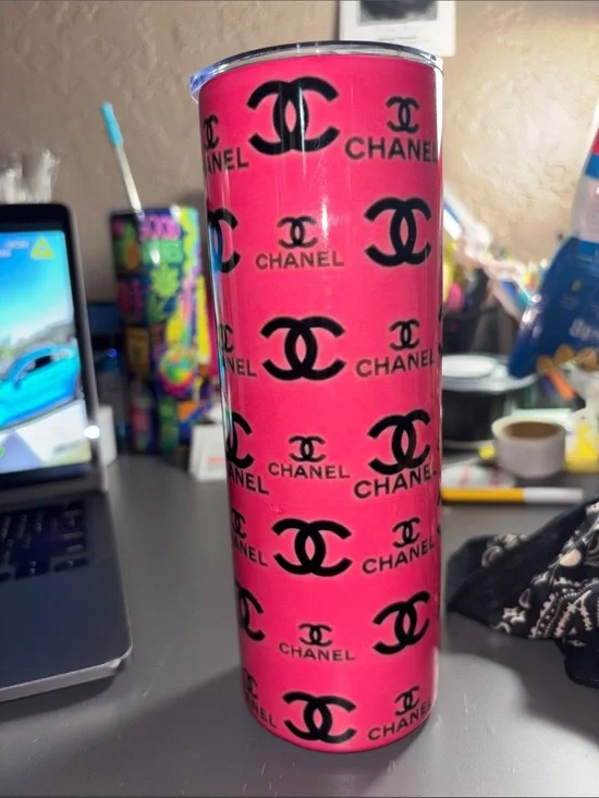 Cha-nel tumbler 20oz