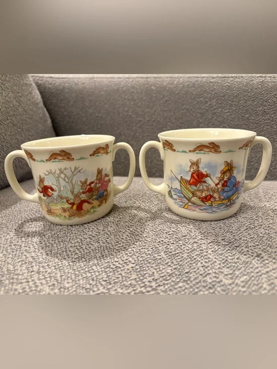 Bunnykins Double Handle Cups, Set of 2 🐰