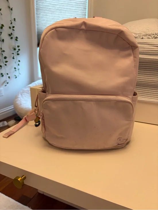 Lululemon pink backpack