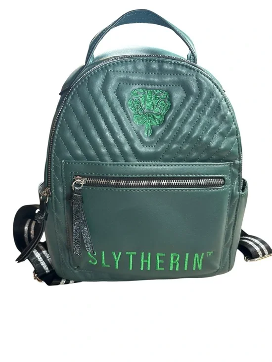 Danielle Nicole Emerald Slytherin Quilted Mini Backpack Plus Extras