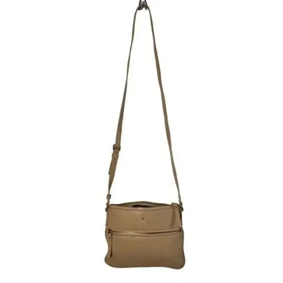 Kate Spade Cobble Hill Ellen Light Brown Crossbody Bag