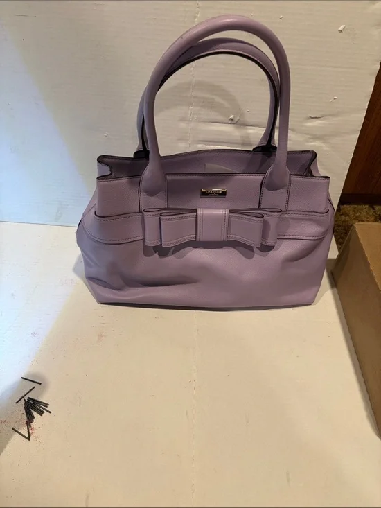 kate spade Lavender Bow-Accent Tote