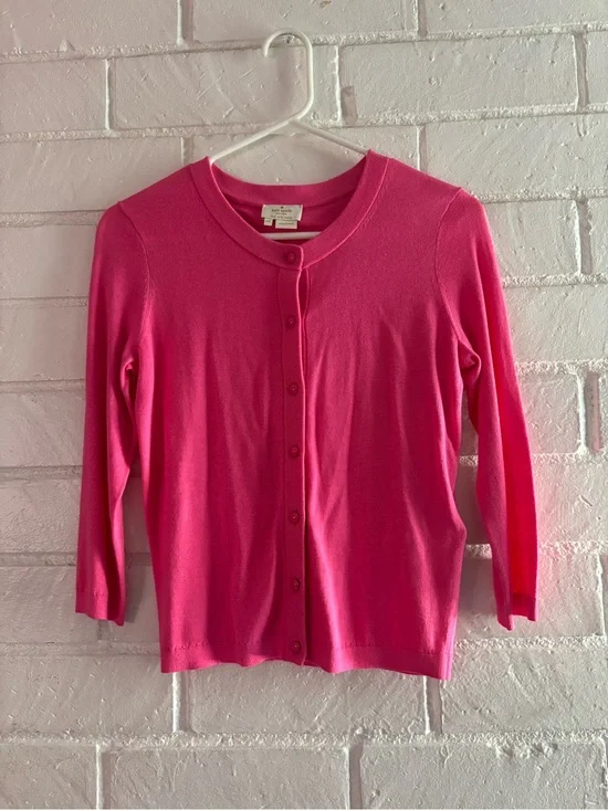 Pink Kate spade cardigan Size xs
