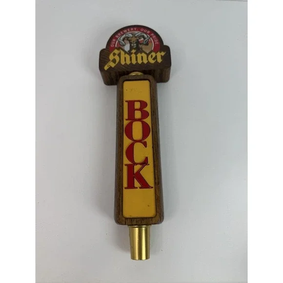 Shiner BOCK Ram Beer Tap Handle 