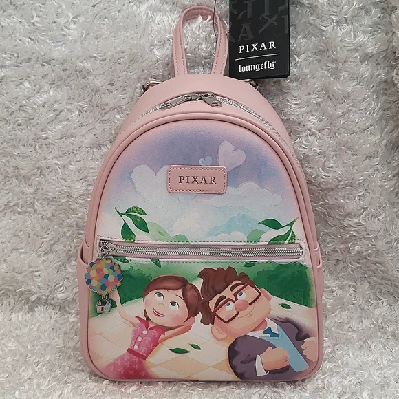 Loungefly Pixar Up Carl and Ellie mini backpack