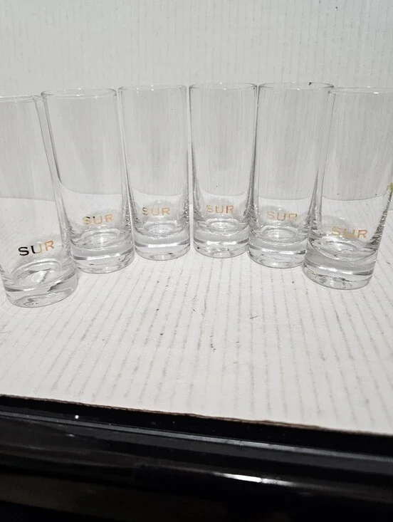 6 Sur Restaurant Lounge Shot Glasses Lisa Vanderpump 4