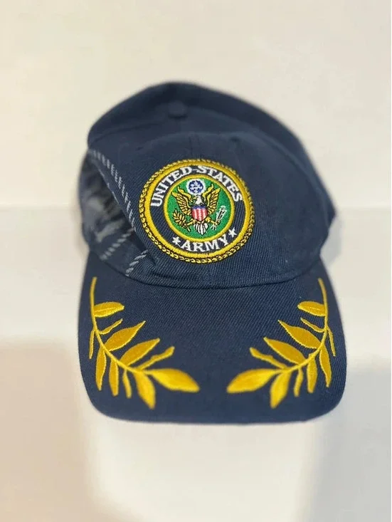 United states army dark blue Embroidered Snapback Hat/Cap Adjustable Fit