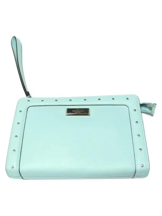 Kate Spade Yulie Helena Street Mint Green Wristlet