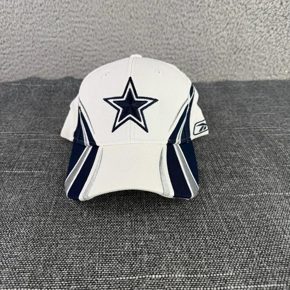 Vintage Dallas Cowboys Hat Mens OSFA NFL Reebok Authentic Sideline Cap 2007