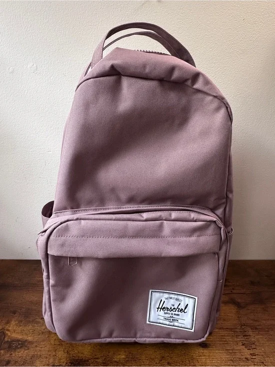 Herschel Supply Co Nova Backpack Ash Rose Pink Mauve Dual Top Handle Daypack