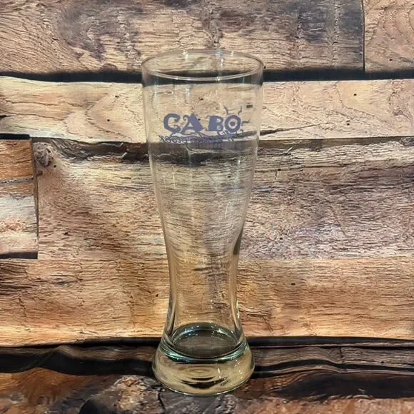 Budweiser Cabo Mexican Restaurant Las Vegas Pilsner Glass 8.75
