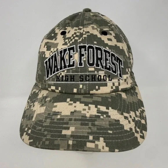 Nike Heritage 86 Wake Forest High School Digital Camo Hat Adjustable 384427-ASH