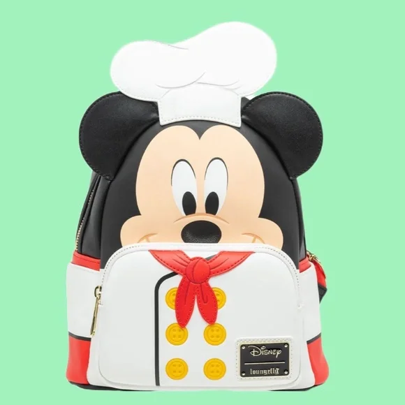 Loungefly Disney Chef‎ Mickey Cosplay Mini Backpack