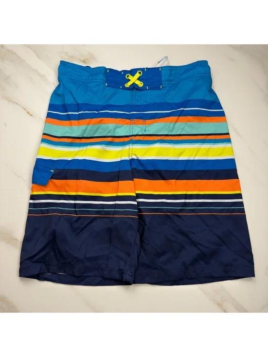 Cat & Jack Colorblock Swim Trunks - Boys XL Husky