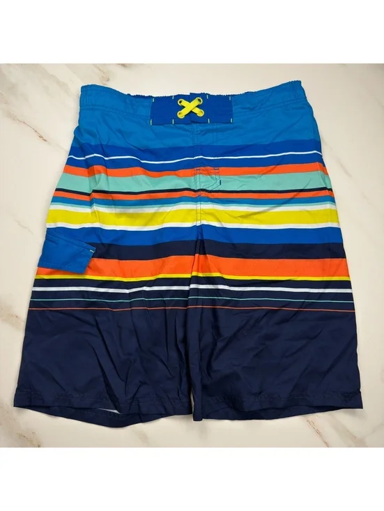 Cat & Jack Colorblock Swim Trunks - Boys XL Husky