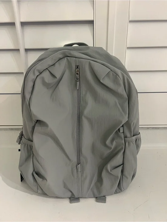 Nuart Studio (Korean Brand) Light Gray Unisex’s Backpack - Everyday Carry