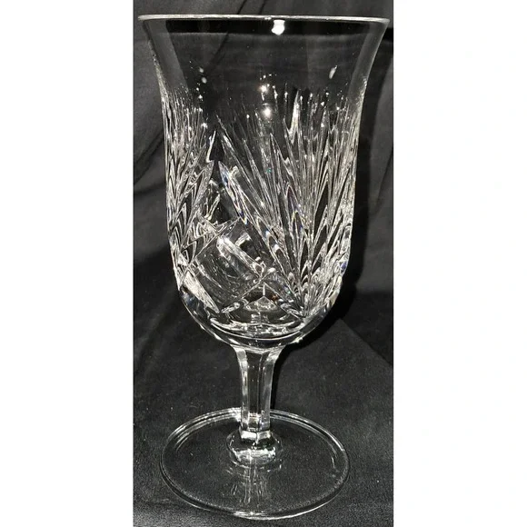 Vintage Gorham Cherrywood Clear Crystal Iced Tea Goblet, 6 7/8, 3 7/8 dia‎