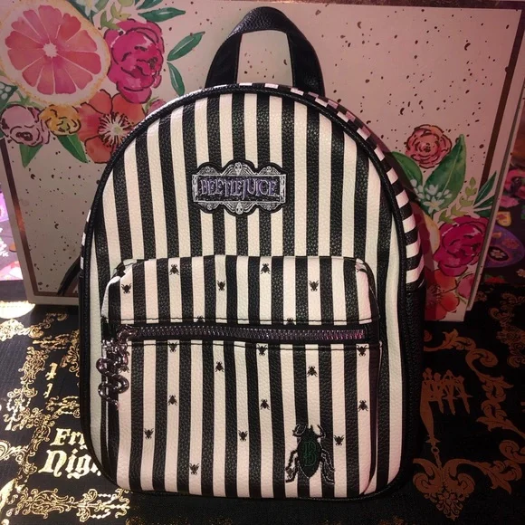 Beetle juice backpack purse