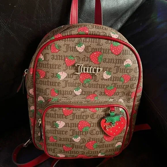 Juicy Couture Freshly Picked Strawberry Backpack