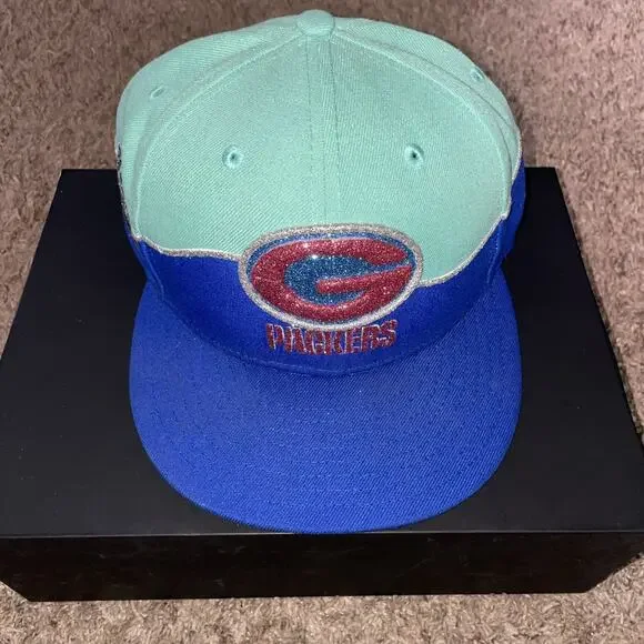 Green Bay Packers Hat Cap Red New Era 9Fifty Size 7 1/4 RARE STYLE