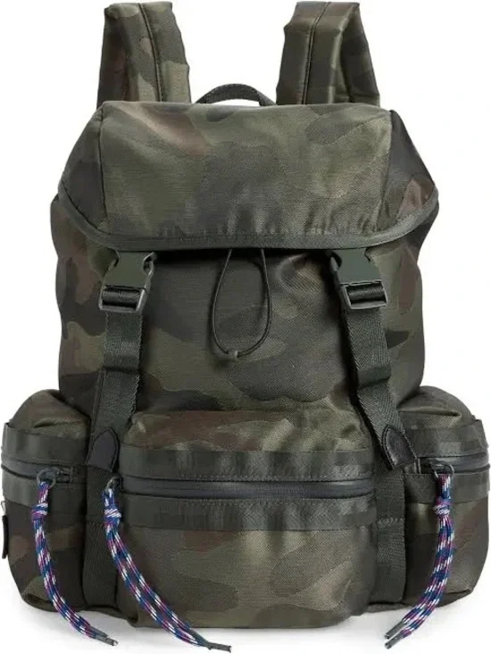REBECCA MINKOFF CAMO NYLON BACKPACK