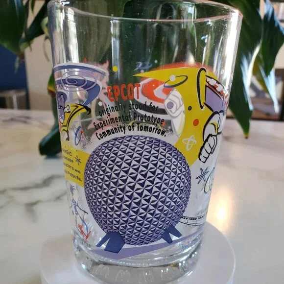 Disney 100 Years of Magic Glass EPCOT